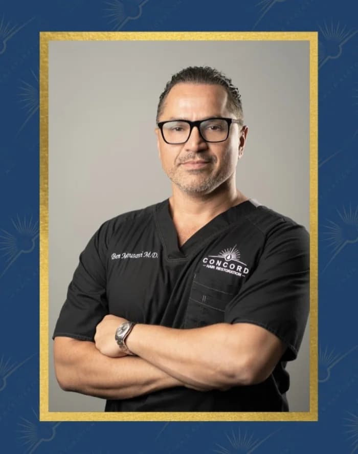 Ben Mousavi - Hair Transplant Surgeon at Concord Hair Restoration