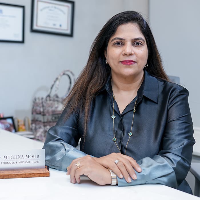 Meghna Mour - Hair Transplant Surgeon at Face & Skin Clinic - Dr. Meghna Mour's